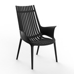 Ibiza Outdoor Lounge Chair - Set of 2 - Black