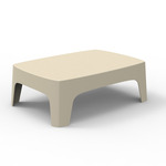 Solid Outdoor Coffee Table - Ecru