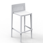 Spritz Outdoor Counter / Bar Stool - Set of 4 - White
