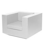 Vela Outdoor Lounge Chair - White