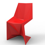 Voxel Outdoor Chair - Set of 4 - Red