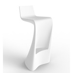 Wing Bar Stool - White