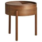 Arc Side Table - Walnut