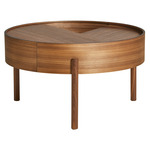 Arc Coffee Table - Walnut