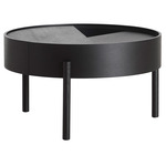 Arc Coffee Table - Discontinued Model - Black Painted Ash