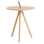 Come Here Side Table - White Pigmented Oak