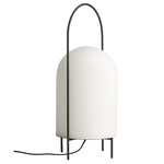 Ghost Floor Lamp - Black / Opal