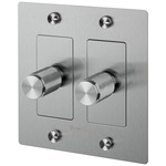 Buster + Punch Complete Metal Dimmer Switch - Steel