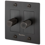 Buster + Punch Complete Metal Dimmer Switch - Smoked Bronze