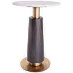 Knoxville Accent Table - Black / White