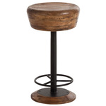 Caymus Counter / Bar Stool - Natural Iron