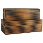 Trinity Box Set of 2 - Light Wood