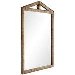 Caribe Mirror - Antique Brass / Mirror