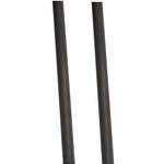 PIPE-481 Extension Downrods - Blackened Iron
