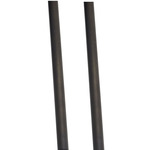 PIPE-481 Extension Downrods - Blackened Iron