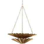 Katya Chandelier - Vintage Brass