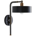 Aaron Wall Sconce - Black Marble / Bronze