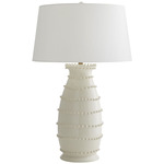 Spitzy Table Lamp - White / White