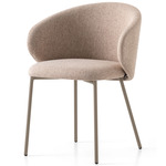 Tuka Crossweave Armchair - Matte Taupe / Taupe Crossweave