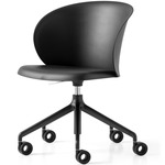 Tuka Swivel Office Chair - Matte Black / Matte Black