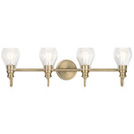 Greenbrier Bathroom Vanity Light - Classic Bronze / Clear Seeded