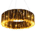 Facet Pendant - Polished Bronze