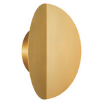 Dottie Wall Sconce - Burnished Brass / White Glass