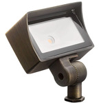 VLO 12V LED Mini Wall Wash - Centennial Brass / Clear