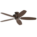 Renew Patio Ceiling Fan - Satin Natural Bronze / Cherry / Walnut