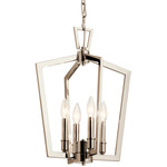 Abbotswell Chandelier - Polished Nickel