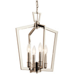 Abbotswell Chandelier - Polished Nickel