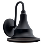 Hampshire Outdoor Wall Sconce - Textured Black / Textured Black