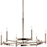 Tolani Chandelier - Polished Nickel