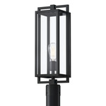 Goson Outdoor Post Mount - Black / Clear