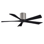 Irene Hugger Ceiling Fan - Brushed Pewter / Matte Black