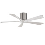 Irene Hugger Ceiling Fan - Brushed Pewter / Matte White