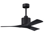 Nan Ceiling Fan - Matte Black / Matte Black