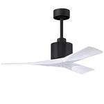 Nan Ceiling Fan - Matte Black / Matte White