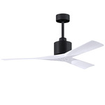 Nan Ceiling Fan - Matte Black / Matte White