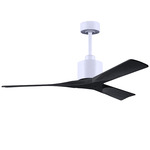 Nan Ceiling Fan - Matte White / Matte Black