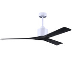 Nan Ceiling Fan - Matte White / Matte Black