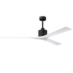 Nan Ceiling Fan - Matte Black / Matte White