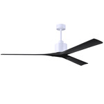 Nan Ceiling Fan - Matte White / Matte Black