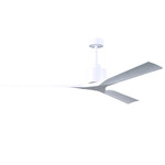 Nan Ceiling Fan - Matte White / Matte White