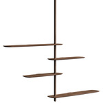 Unica Shelving Ceiling - Walnut