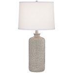 Yorba Table Lamp - Gray / White