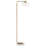 Lumina Floor Lamp - Gold / White