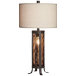 Ashford Table Lamp - Bronze / Oatmeal