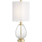 Sophie Table Lamp - Polished Brass