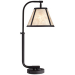 Hayden Table Lamp - Black / Beige